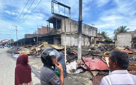 Penyebab Kebakaran 12 Ruko di Nagan Raya Aceh Masih Diselidiki