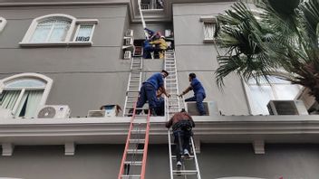 据称地中海公寓火灾是由于电气板短路造成的