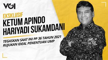 VIDEO: Exclusive, Ketum Apindo Hariyadi Sukamdani UMP Is A Social Safety Net, Entrepreneurs Can't Be Langgar