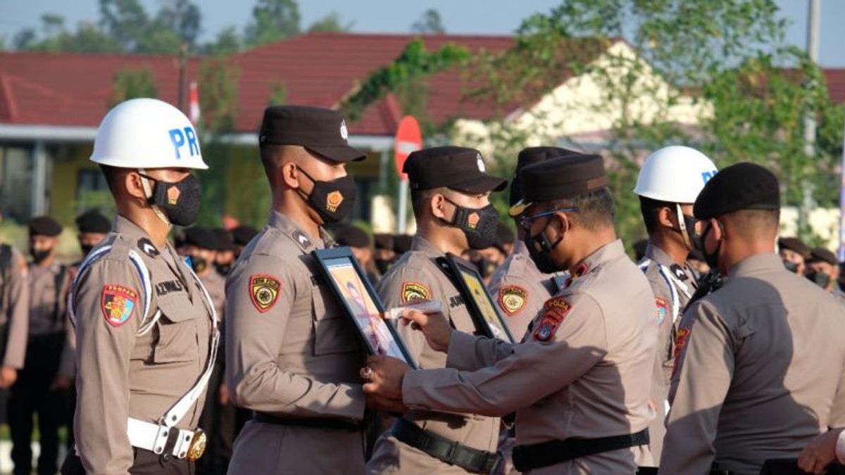3 North Kalimantan Regional Police Personnel Disrespectful Fired For Desertion
