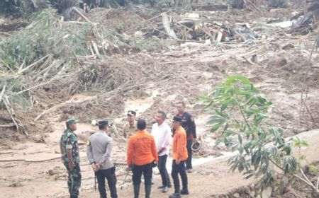 Pj Gubernur Jabar Datangi Lokasi Longsor di Subang