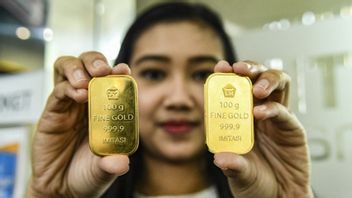 Le prix de l’or Antam Stagnan est de 1 355 000 roupies par kilogramme à la fin du mois