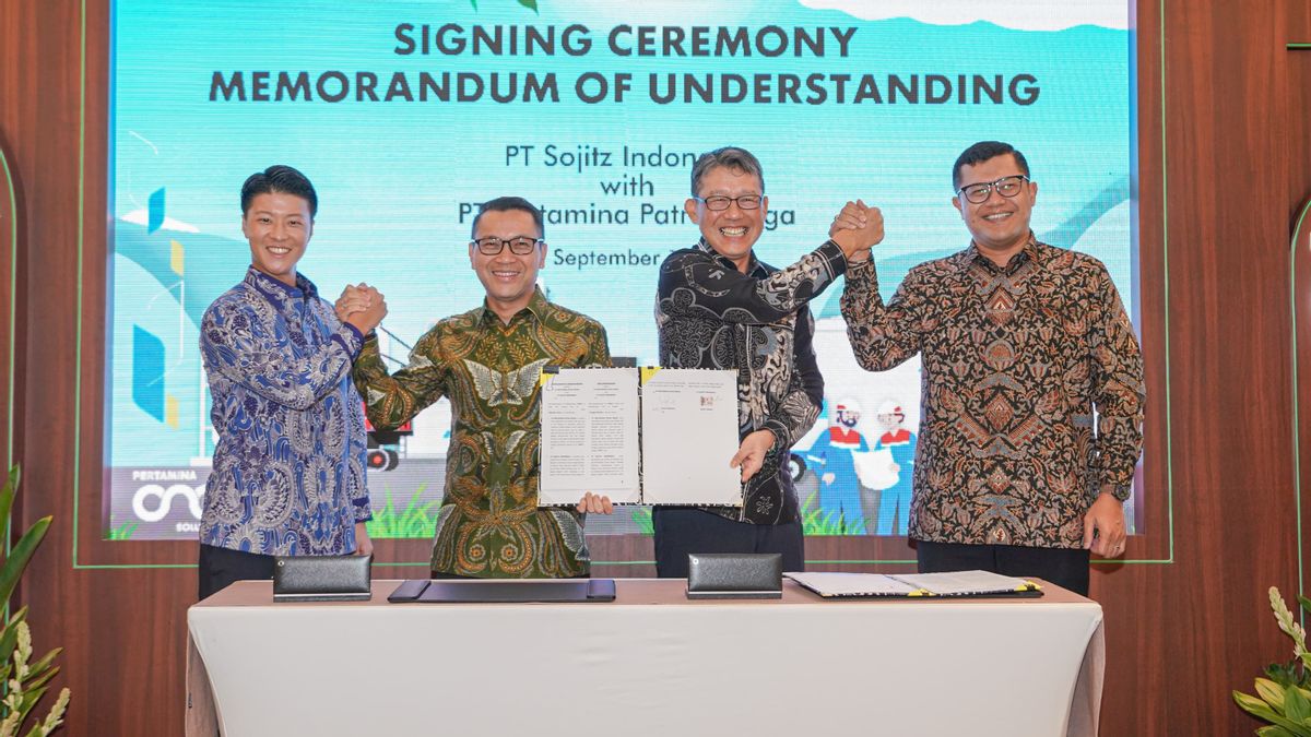 Pertamina Patra Niaga Gandeng Sojitz Indonesia 利用 HVO 减少碳排放