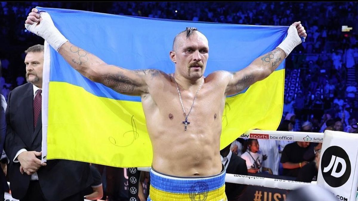 Wow! Oleksandr Usyk's Net Assets Are IDR 775.73 Billion, Not Including Sponsors And Revenues From PPV Sales