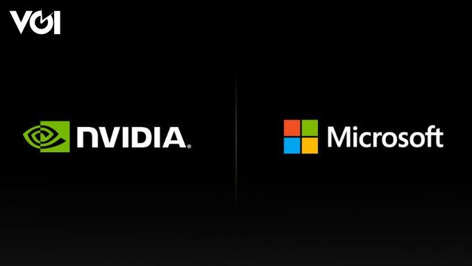 Nvidia Corp が Microsoft Corp と共同で AI 用の大型コンピューターをクラウドで構築