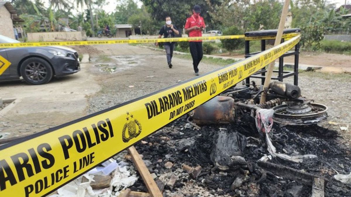 Mapolsek Burned Mass, Chief Of Police Candipuro Lampung Mutated So Kanit I Sinego Subditdalmas Ditsamapta
