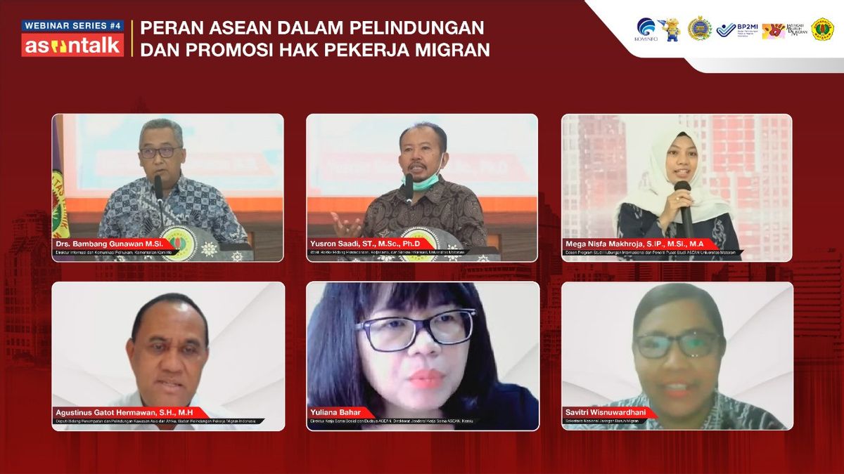 Kominfo Socializes ASEAN's Role In Protection And Efforts To Fulfill Migrant Rights