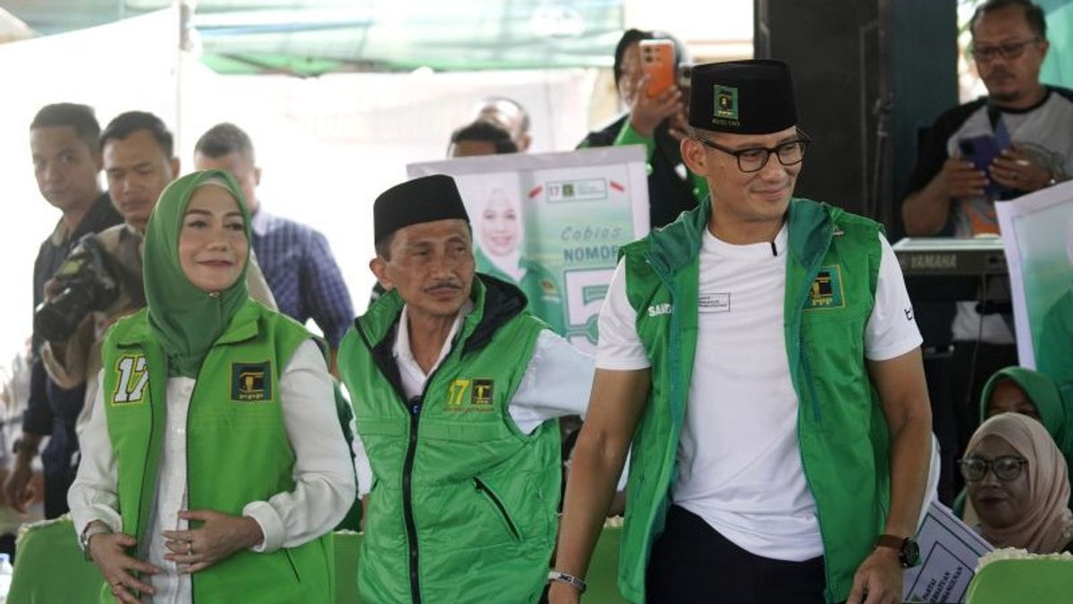Campaign In The Birth Area Of His Father, Sandiaga Hopes For A Maximum Voice Of Gorontalo Residents For PPP