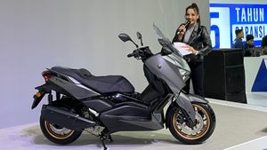 New XMAX TechMAX Jadi Bintang Utama Yamaha di IMOS 2025