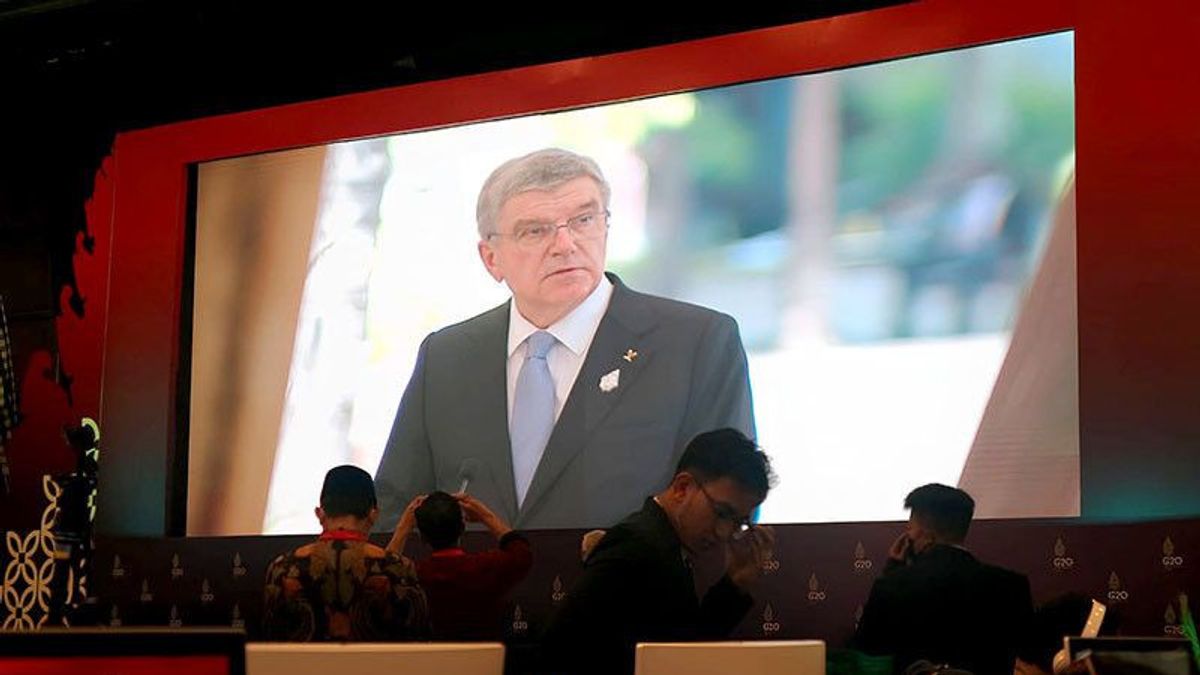 ジョコウィの発言機会を受けて、IOC会長は世界平和をもたらすスポーツをほのめかす