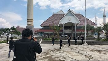 Berlakukan Jaga Jarak, Masjid Hasyim Asy’ari Sediakan Tempat Bagi 1.500 Jemaah Salat Iduladha