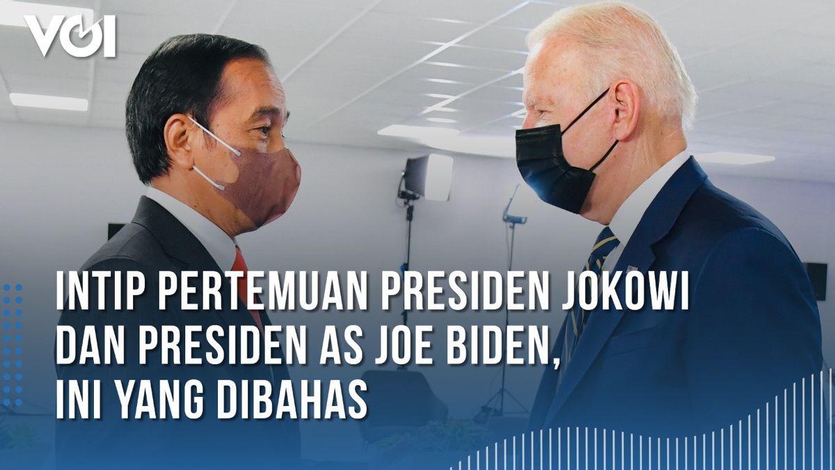 VIDEO: Jokowi Meets Joe Biden, Discusses COVID-19 Vaccines To The Health Industry