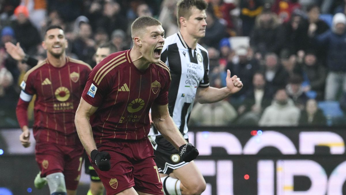 Penalti Dua Kali Menangkan AS Roma Lawan Udinese