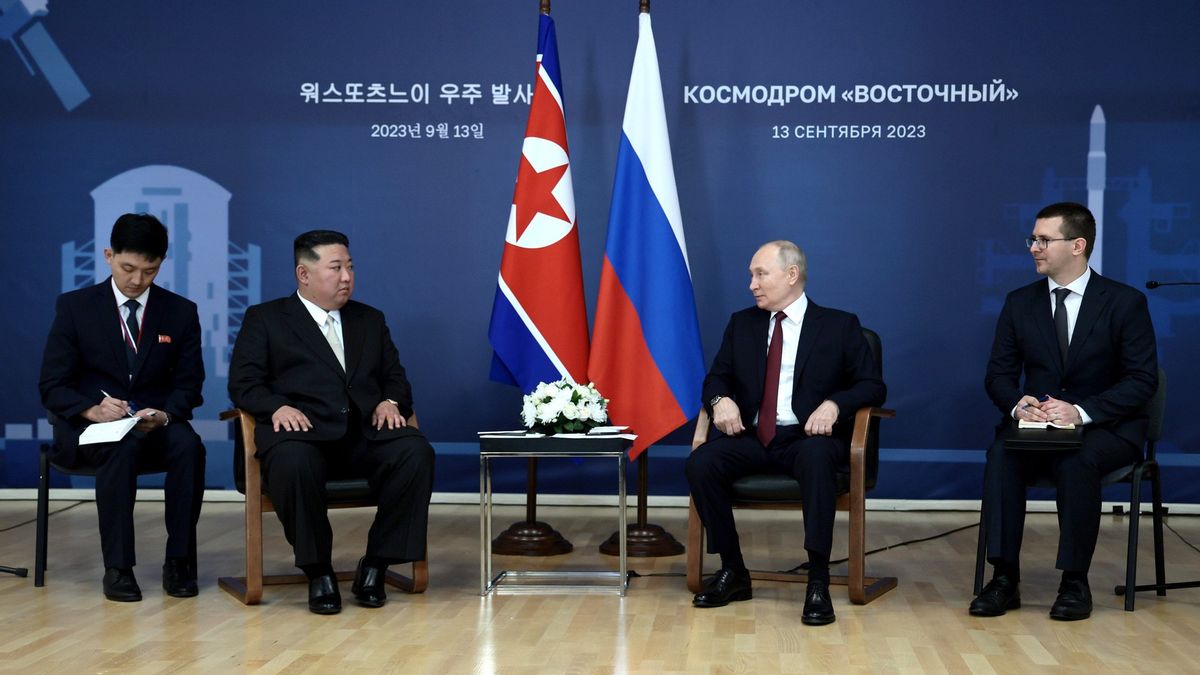 President Putin Calls Russia And North Korea Encourage Peace To Prosperity In The Region