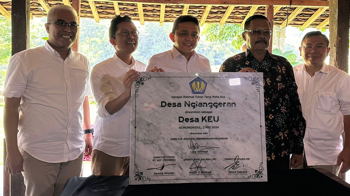 تم تعيين قرية Nglanggeran Yogyakarta كطيار بسبب الإدارة الناجحة ل APBDes