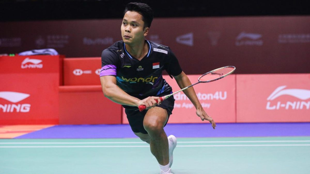 Pas encore manqué jusqu’à la finale de l’Open de Hong Kong de 2024, Anthony Ginting a pris des leçons pour l’Open de Chine de 2024