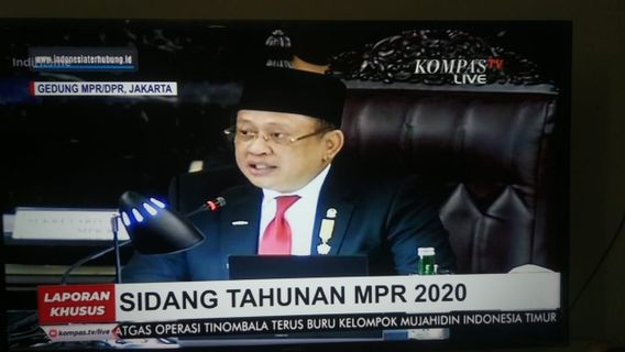 Tutup Pidato Sidang Tahunan Dengan Pantun, Bamsoet: Bersama Kita Hadapi Pandemi