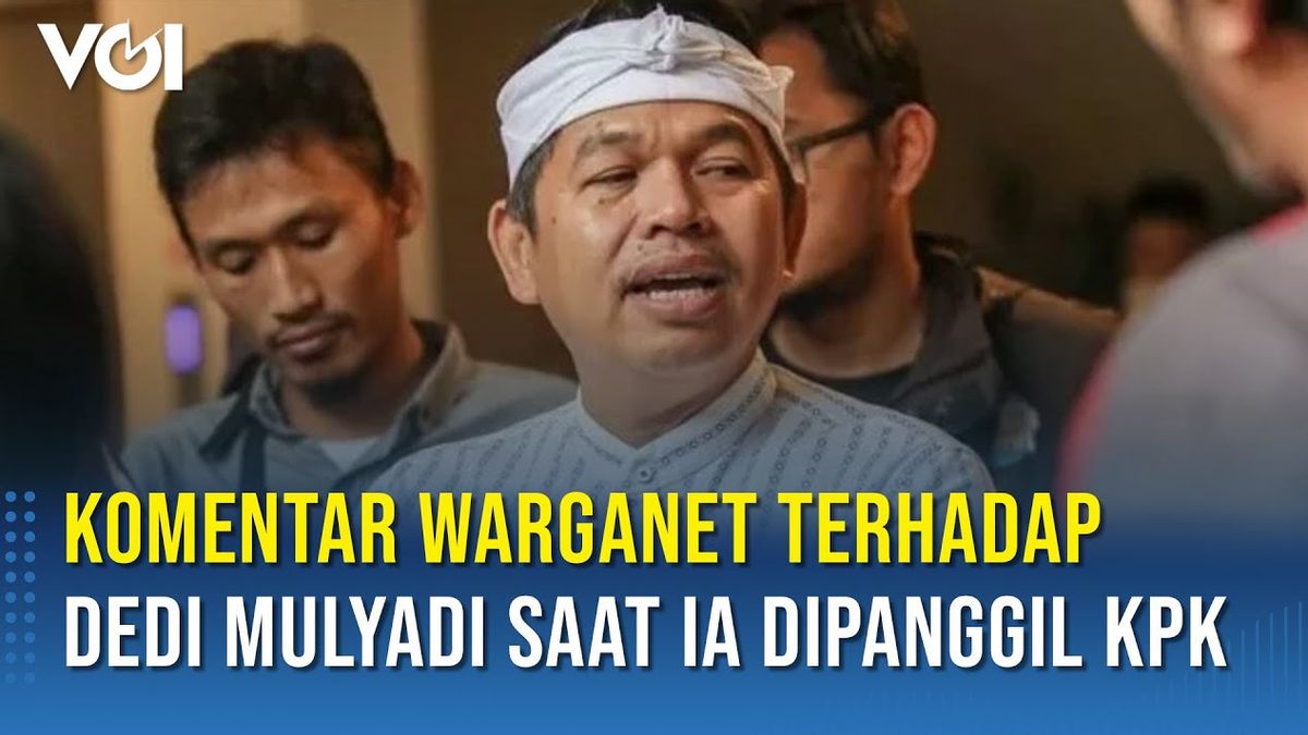 VIDEO: Dipanggil KPK Terkait Aliran Dana Banprov Indramayu, Warganet Yakin Kang Dedi Tidak Korupsi