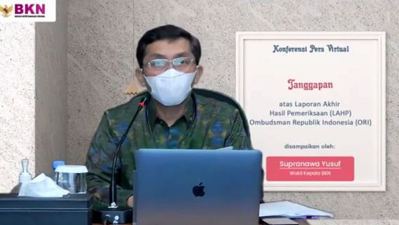 BKN Ajukan Keberatan Atas Laporan Akhir Ombudsman Soal TWK Pegawai KPK