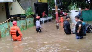 Ketinggian Banjir di Pejaten Timur Capai 2,6 Meter