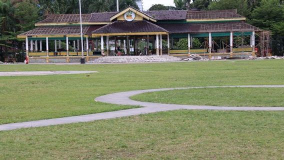 The Presidential Staff Office Guards The Revitalization Of Medan Merdeka Square, Which Was Initiated By Bobby Nasution