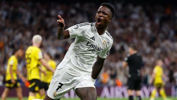 Tertinggal Lebih Dulu, Hattrick Vinicius Bawa Madrid Hancurkan Dortmund