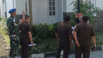    Jampidmil Kejagung调查人员要求没收与Tni AD住房腐败嫌疑人有关的VillaTel资产