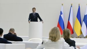Presiden Macron Desak Sekutu untuk Tidak Bersikap Pengecut Terhadap Ukraina