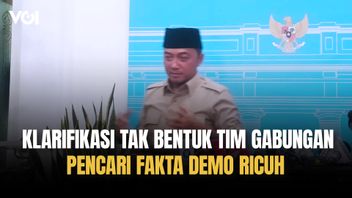 メンセスネグは、プラボウォ大統領に関する明確化が、共同事実調査チームを結成していない デモ リク