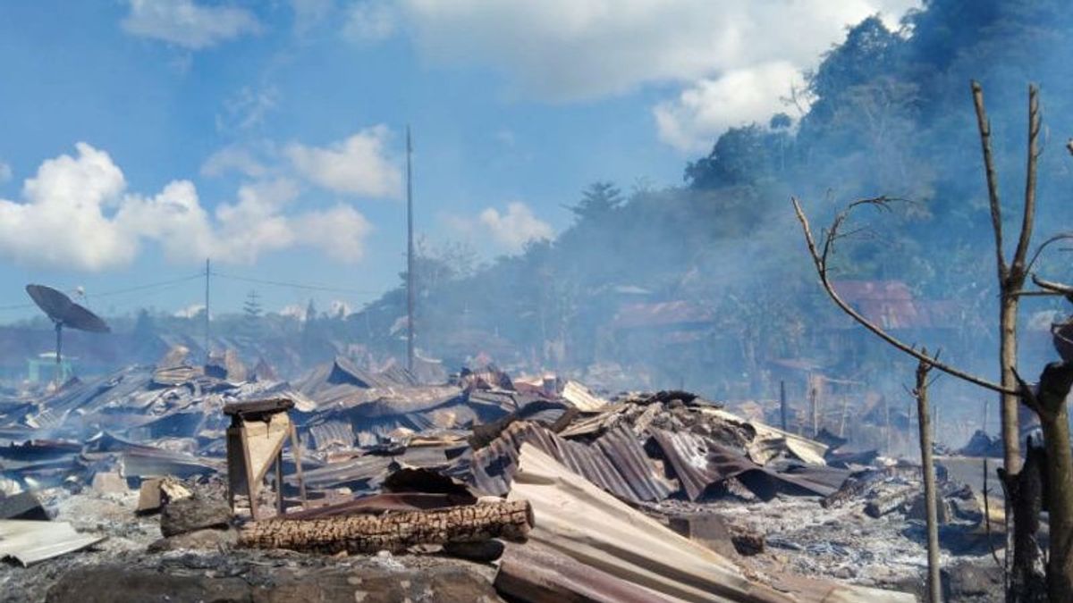 24 Houses In Sumbawa Burnt Out