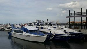 Kapal Cepat Dishub Belum Beroperasi Akibat Cuaca Buruk
