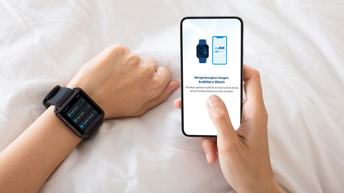 L'application myBCA est désormais disponible sur les montres connectées, vous permettant de consulter vos soldes et d'effectuer des transactions QRIS