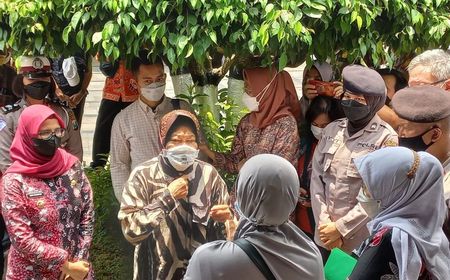 Penyerapan Telur untuk Bansos dan e-warong Bukan Tugas Kemensos, Risma: Mosok Sampean Tego  Aku Dipenjara