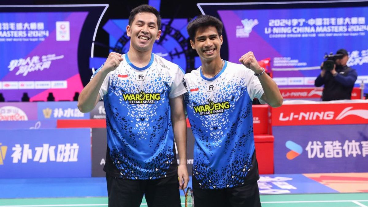 Patience/Reza jusqu’à la finale du Masters de Chine, grève et devient plus sûr pour les finales du BWF World Tour