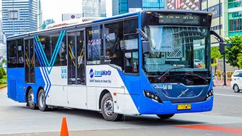  Ini Penjelasan Transjakarta Soal Bus Tersendat di Tengah Rel KRL Halimun