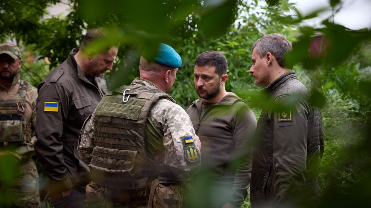 Kemajuan Serangan Balasan Ukraina Lebih Lambat, Presiden Zelensky: Yang ...