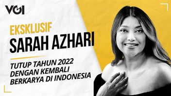 VIDEO: Eksklusif Sarah Azhari: Tutup Tahun dengan Produktif di Indonesia