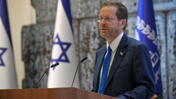 ヘルツォーク大統領は、イスラエルは現時点で和平交渉について考えることができないと述べた