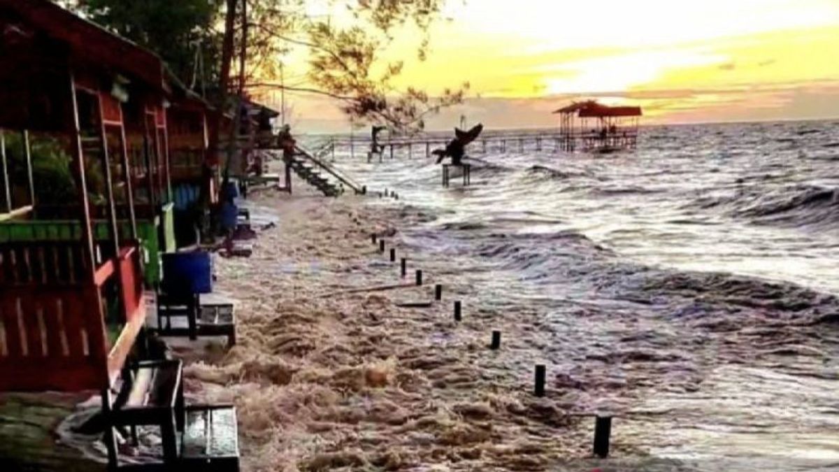 BMKG Ingatkan Banjir Rob 7 Oktober, Warga Pesisir Kalimantan Tengah Diminta Waspada