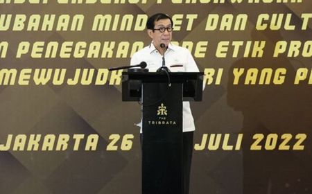 Menkumham Yasonna Laoly Minta Polri Bikin Strategi untuk Benahi Internal Korps Bhayangkara