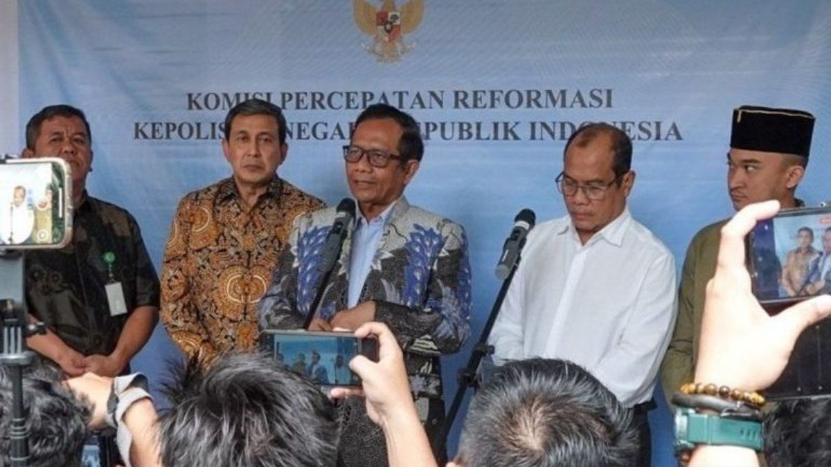 Mahfud MD: Public Ask the Police to Be Free from Political Intervention