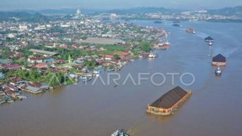 204 Illegal Coal Tongkang Escaped In Mahakam, KSOP: Mining Supervision Is Not Our Authority