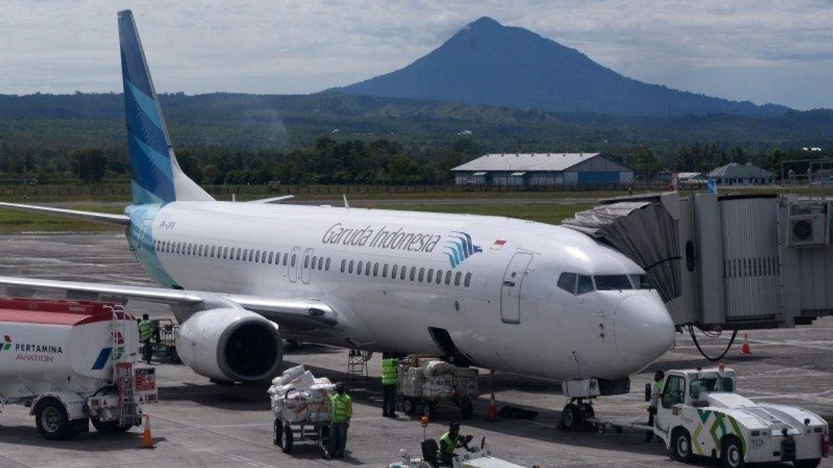 ガルーダ航空、2023年に40パーセント増の46.7兆ルピアの収益を記録
