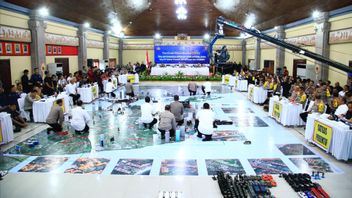 titre de jeu tactique de sol, Polri Matangkan Security World Water Forum à Bali