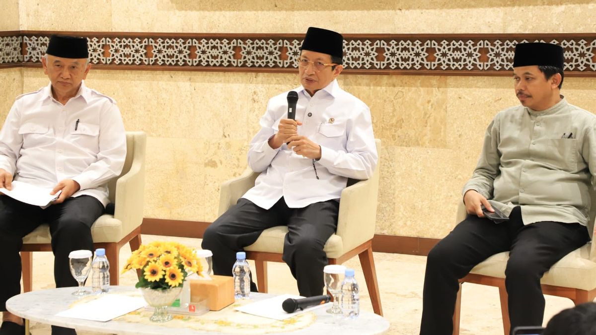 Nasaruddin Umar ensures that the waste of the Istiqlal sacrifice does not pollute the river