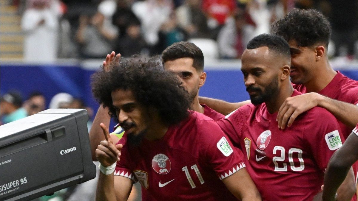 Akram Afif Nilai Pengalaman Jadi Kunci Qatar Raih Gelar Juara Piala Asia 2023