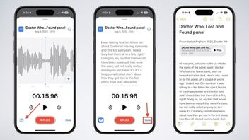 كيفية تسجيل الصوت وإنشاء نسخ على تطبيق iOS 18 Notes
