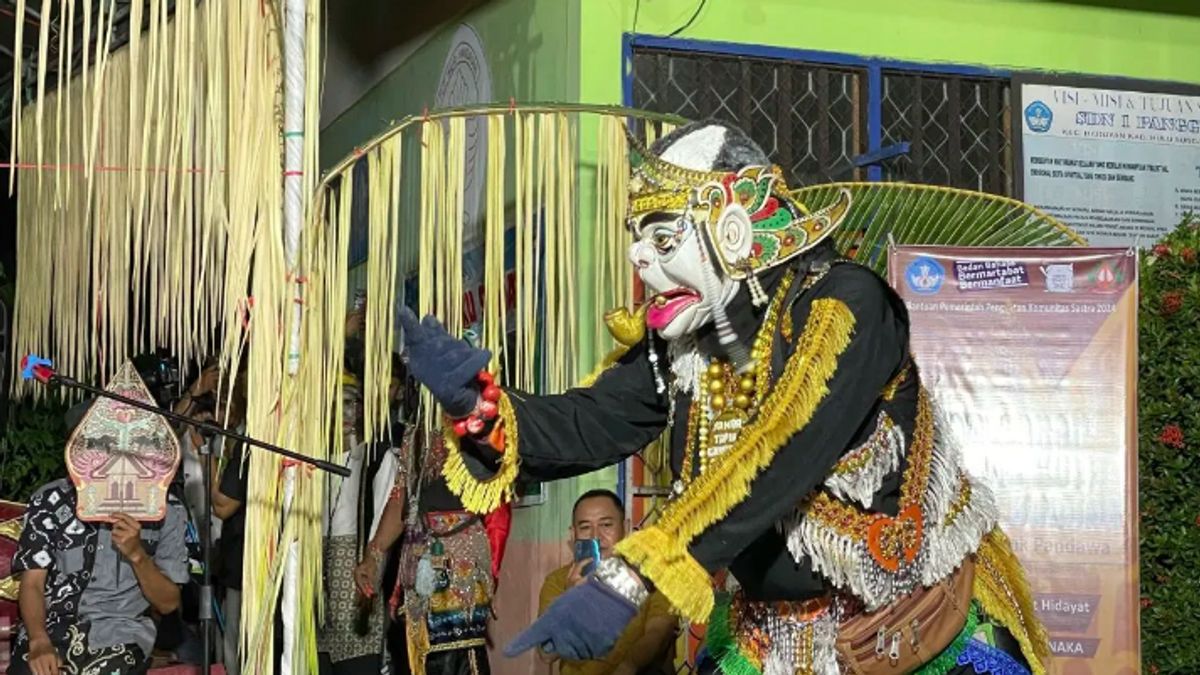 Pertunjukan Wayang Topeng Cerita Jadi Wujud Pelestarian Budaya