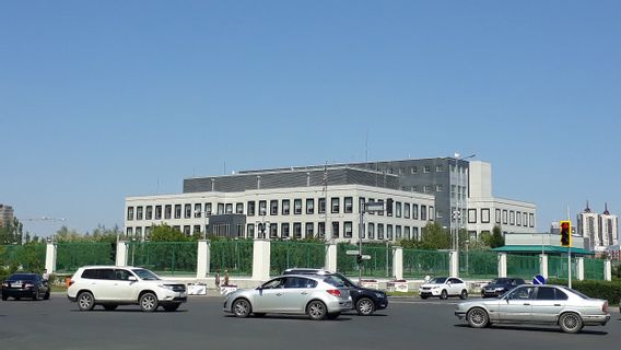  Kazakhstan Bergejolak: AS Izinkan Staf Konsulat Angkat Kaki, Perketat Keamanan di Kedutaan Besar Nur-Sultan