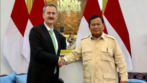 Prabowo Visited By Turkish Defense Industry President